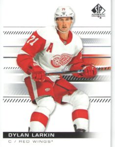 2019/20 SP Authentic – Dylan Larkin Detroit Red Wings 35