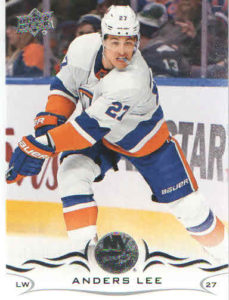 2018/19 Upper Deck Series 1 – Anders Lee New York Islanders 119
