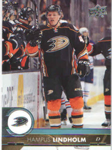2017/18 Upper Deck 1 – H.Lindholm Ana 1