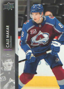 2021/22 Upper Deck Series 1 – C.Makar Col 50