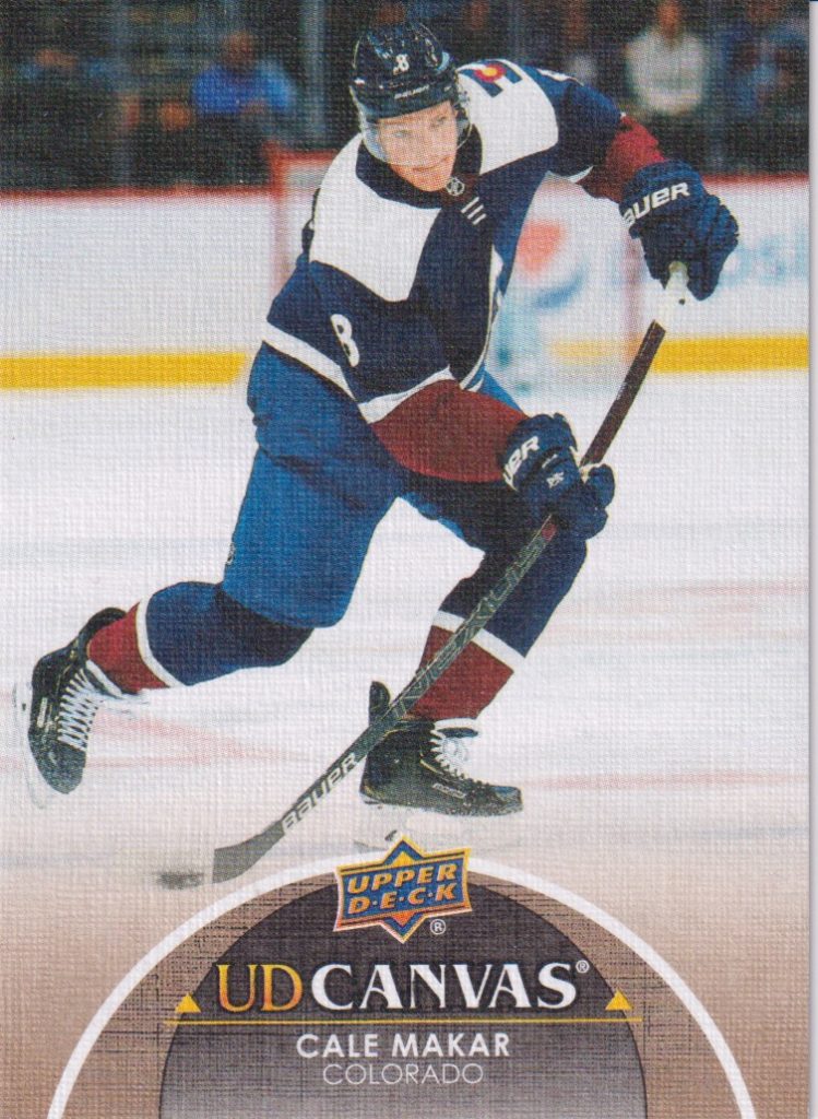 2021/22 Upper Deck Series 2 – C.Makar Col C142