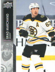 2021/22 Upper Deck Series 1 – B.Marchand Bos 17