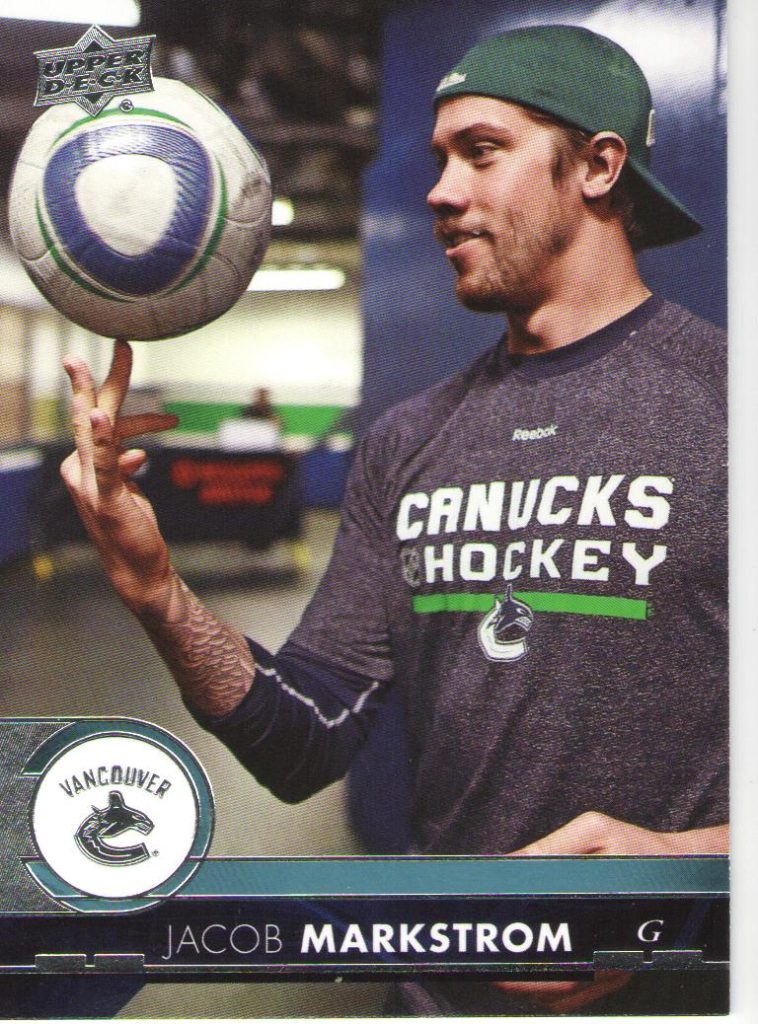 2017/18 Upper Deck – J.Markstrom Van 178