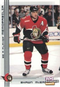 2000/01 ITG Be a Player Memoriabilia – S.McEachern Ott 148