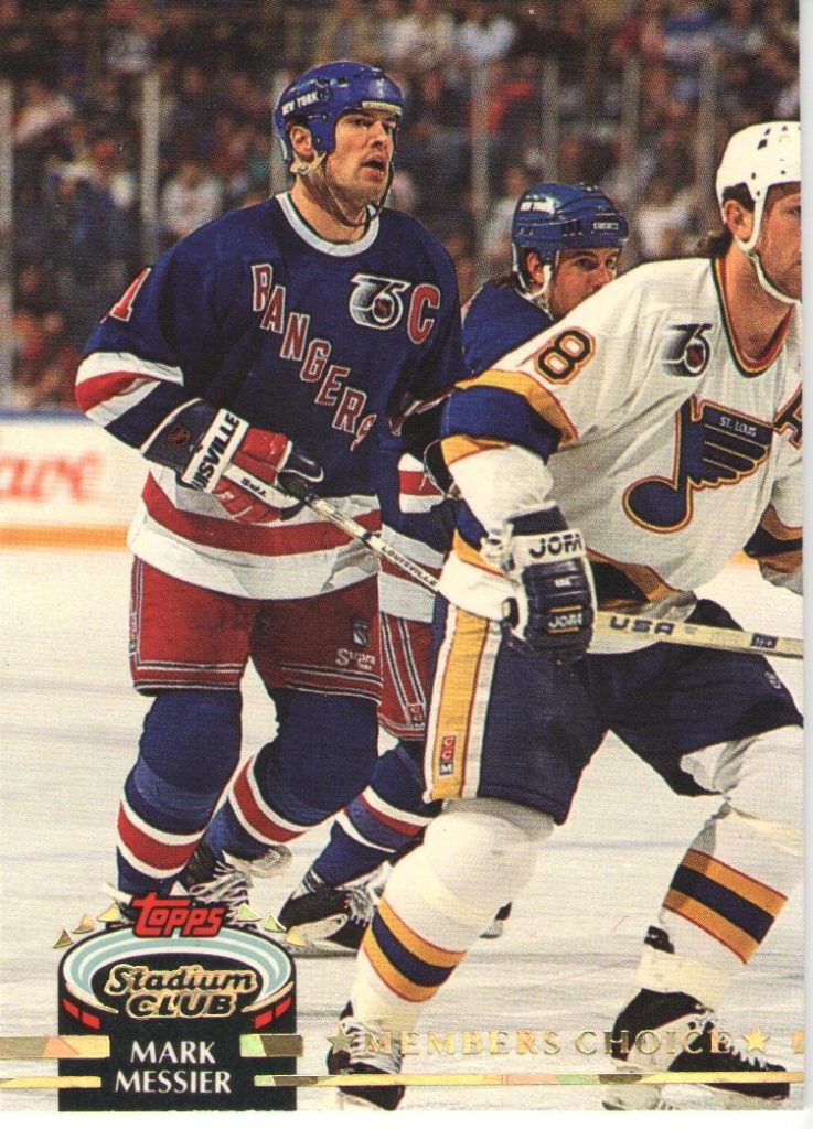 1992/93 Topps Stadium Club – M.Messier Nyr 241