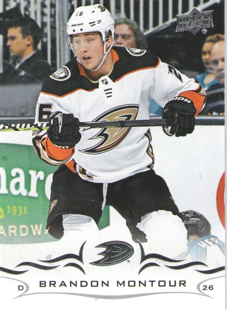 2018/19 Upper Deck 1 – B.Montour Ana 5