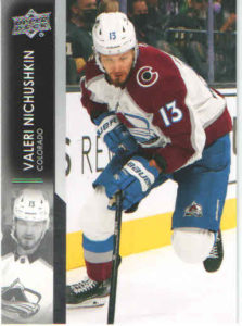 2021/22 Upper Deck Series 2 – V.Nichushkin Col 299