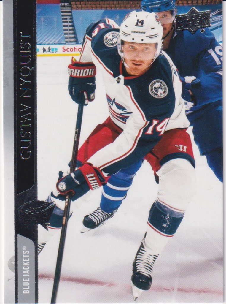 2020/21 Upper Deck Series 2 – G.Nyquist Cbs 309