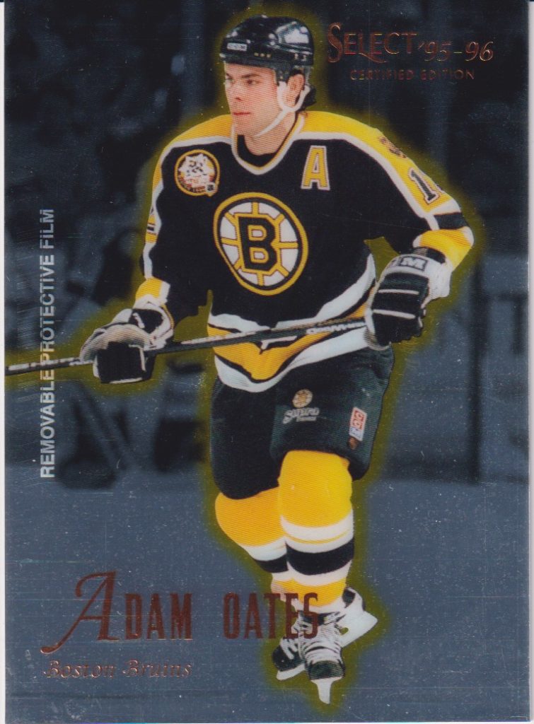 1995/96 Pinnacle Select Certified – A.Oates Bos 11