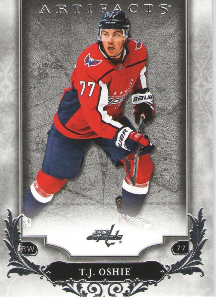 2018/19 Artifacts – T.J.Oshie Was 63