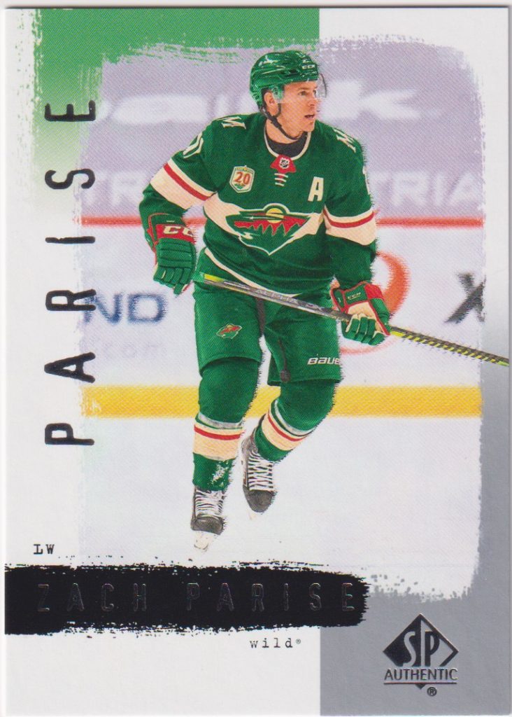 2020/21 SP Authentic – Z.Parise Min R-95