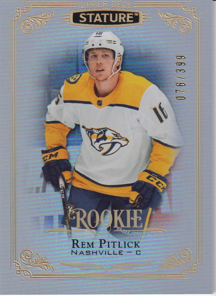 2019/20 Stature – R.Pitlick Nas 123 /399