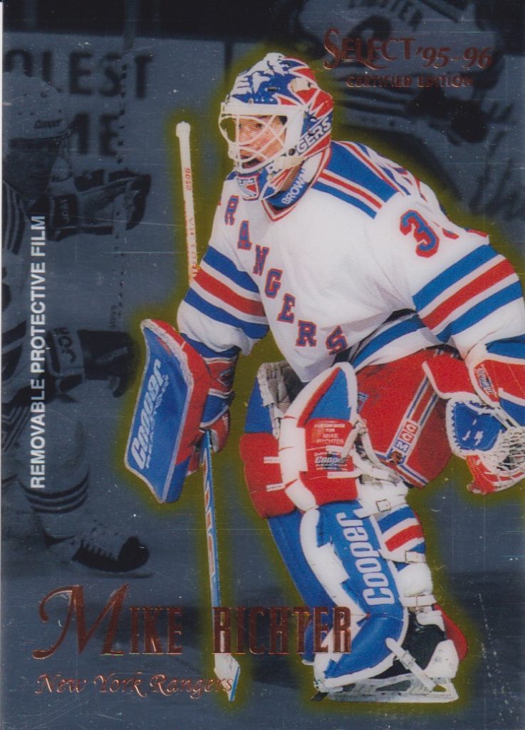 1995/96 Pinnacle Select Certified – M.Richter Nyr 73