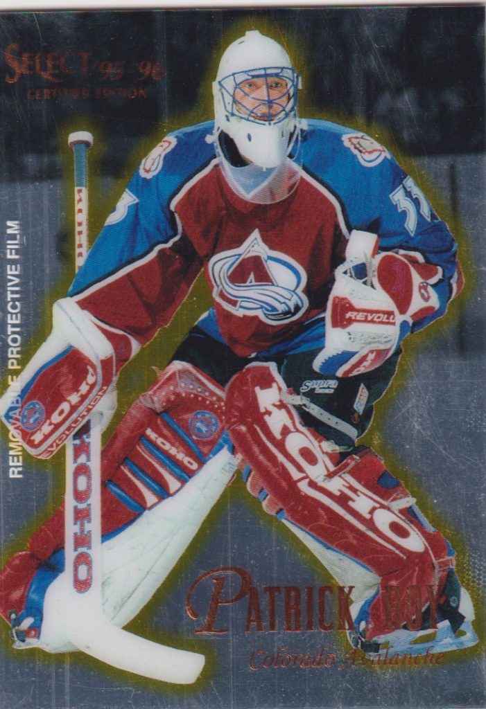 1995/96 Pinnacle Select Certified – P.Roy Col 81