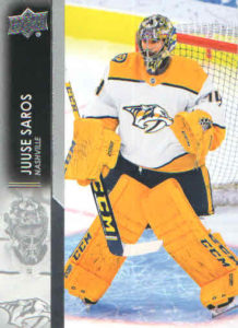 2021/22 Upper Deck Series 1 – J.Saros Nas 105