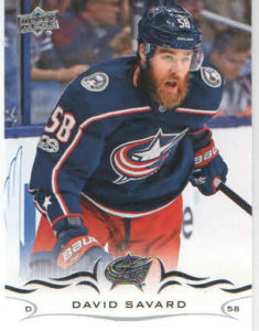 2018/19 Upper Deck 1 – D.Savard Cbs 55
