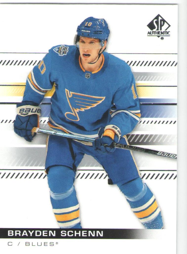 2019/20 SP Authentic – B.Schenn Stl 25