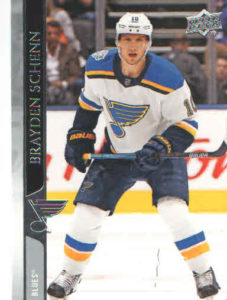 2020/21 Upper Deck Series 1 – B.Schenn Stl 157