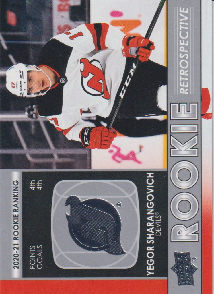 2021/22 Upper Deck Series 1 – Y.Sharangovich Njd RR-5