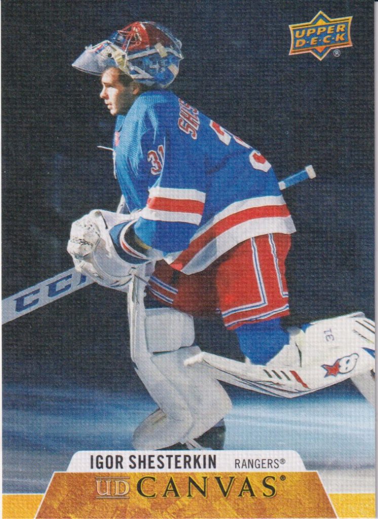 2020/21 Upper Deck Series 1 – I.Shesterkin Nyr C54