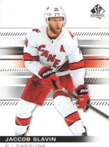 2019/20 SP Authentic – Jaccob Slavin Carolina Hurricanes 80