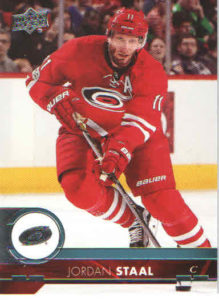 2017/18 Upper Deck 1 – J.Staal Car 34