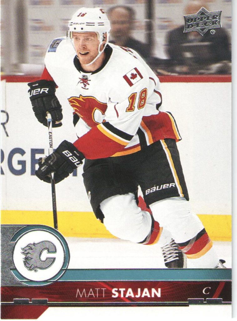 2017/18 Upper Deck 1 – M.Stajan Cal 25