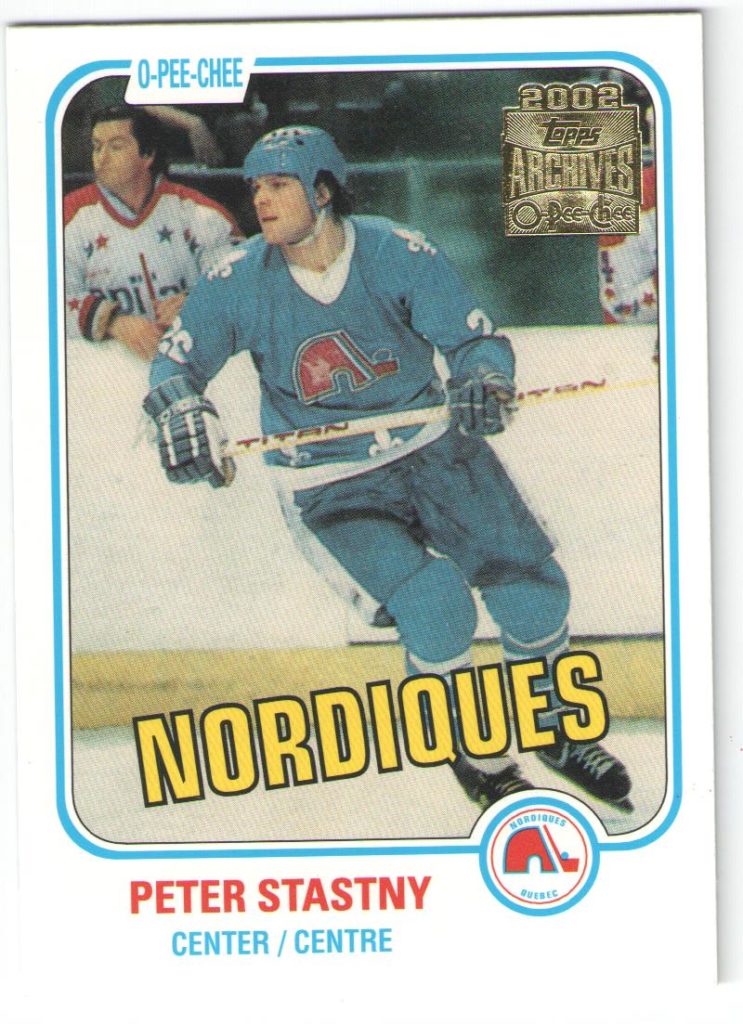 2001/02 Topps OPC Archives – P.Šťastný Que 269