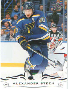 2018/19 Upper Deck 1 – A.Steen Stl 155