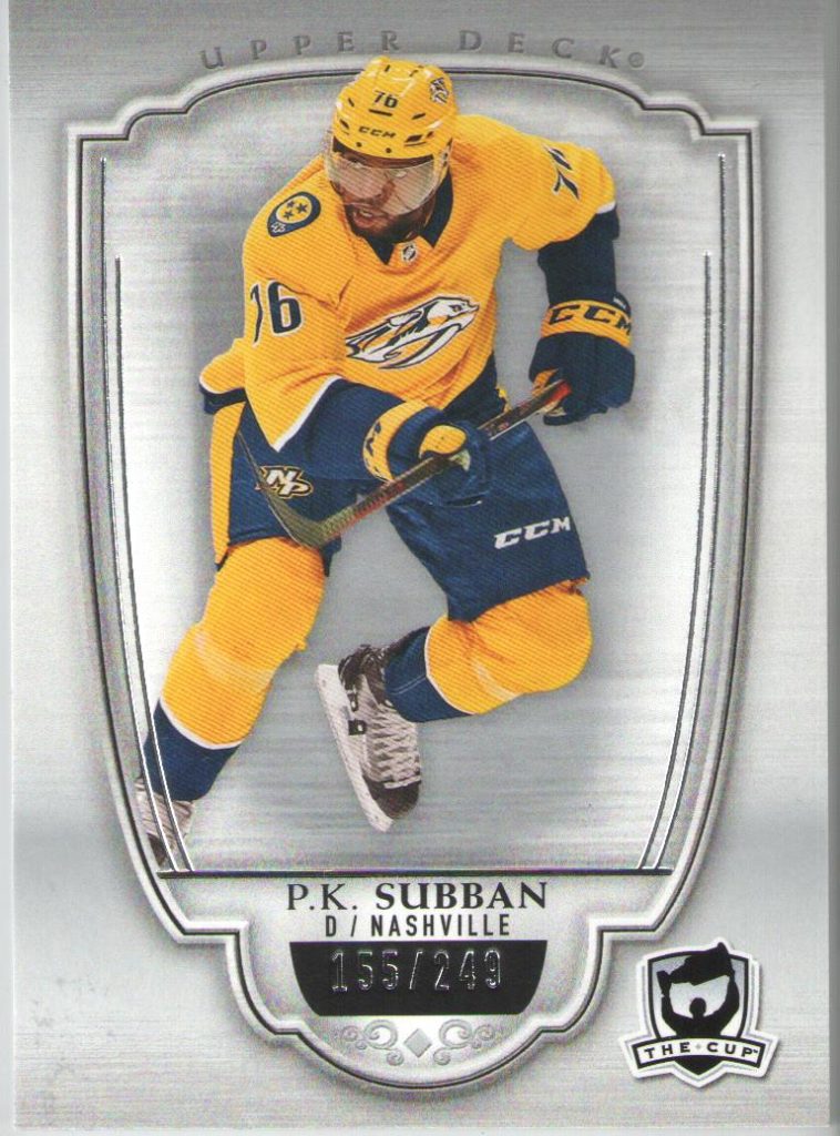 2018/19 The Cup – P.K.Subban Nas 31 /249
