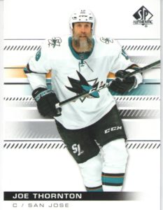 2019/20 SP Authentic – Joe Thornton San Jose Sharks 44