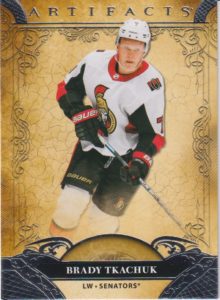 2020/21 Artifacts – Brady Tkachuk Ottawa Senators 33