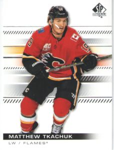 2019/20 SP Authentic – Matthew Tkachuk Calgary Flames 74