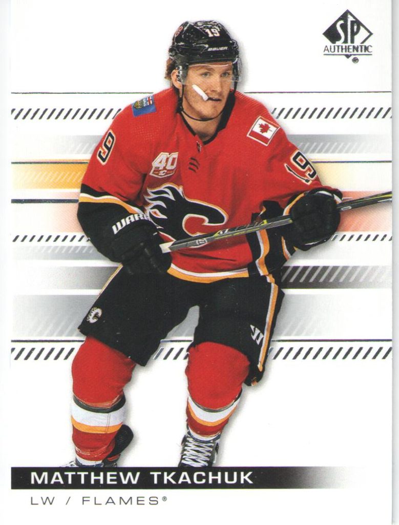 2019/20 SP Authentic – Matthew Tkachuk Calgary Flames 74