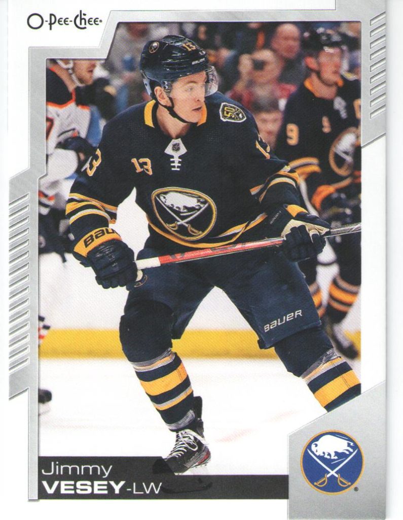 2020/21 O-Pee-Chee – J.Vesey Buf 421