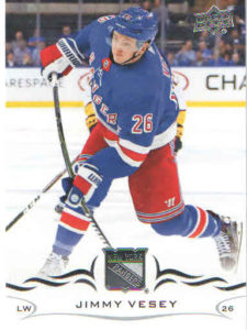 2018/19 Upper Deck 2 – J.Vesey Nyr 378