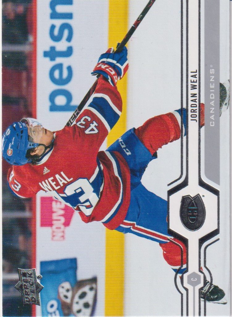 2019/20 Upper Deck Series 1 – J.Weal Mon 50