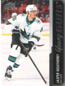 2021/22 Upper Deck Series 2 – J.Weatherby Sjs 487