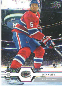 2019/20 Upper Deck Series 1 – S.Weber Mon 51