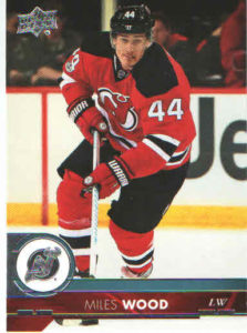 2017/18 Upper Deck 1 – Miles Wood New Jersey Devils 115