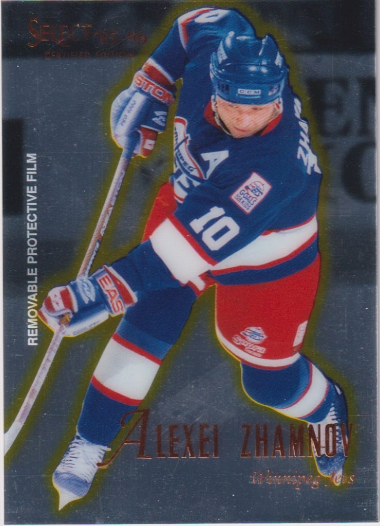 1995/96 Pinnacle Select Certified – A.Zhamnov Win 6