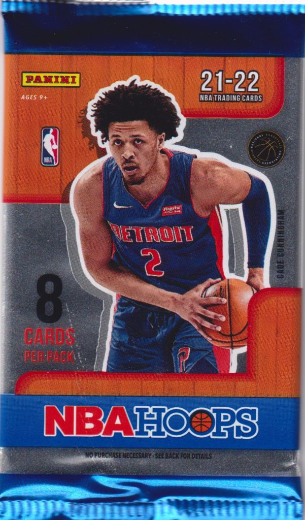 2021/22 Panini NBA Hoops basketbal retail balíček