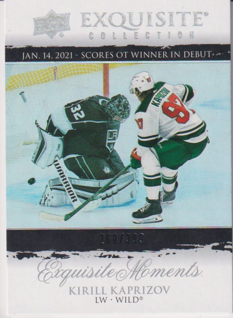 2021/22 Exquisite Collection – K.Kaprizov Min ECM-KK   /399