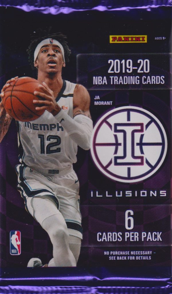 2019/20 Panini Illusions basketbal blaster balíček