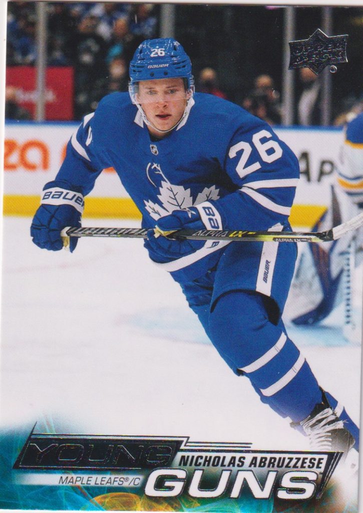 2022/23 Upper Deck Series 1 – N.Abruzzese Tor 234