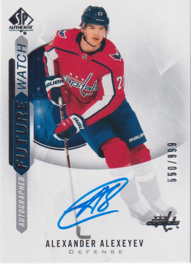 2020/21 SP Authentic – A.Alexeyev Was 190   /999