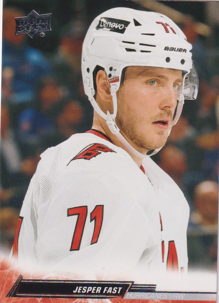 2022/23 Upper Deck Series 1 – J.Fast Car 34
