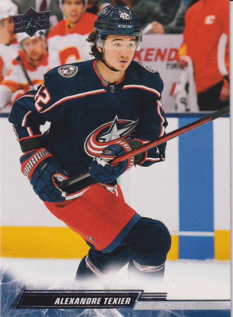 2022/23 Upper Deck Series 1 – A.Texier Cbs 56