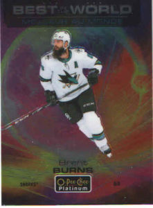 2020/21 O-Pee-Chee Platinum – B.Burns Sjs BW-8