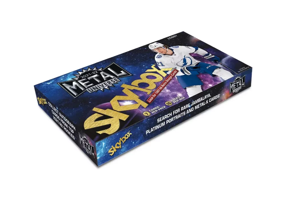2021/22 Skybox Metal Universe hobby box